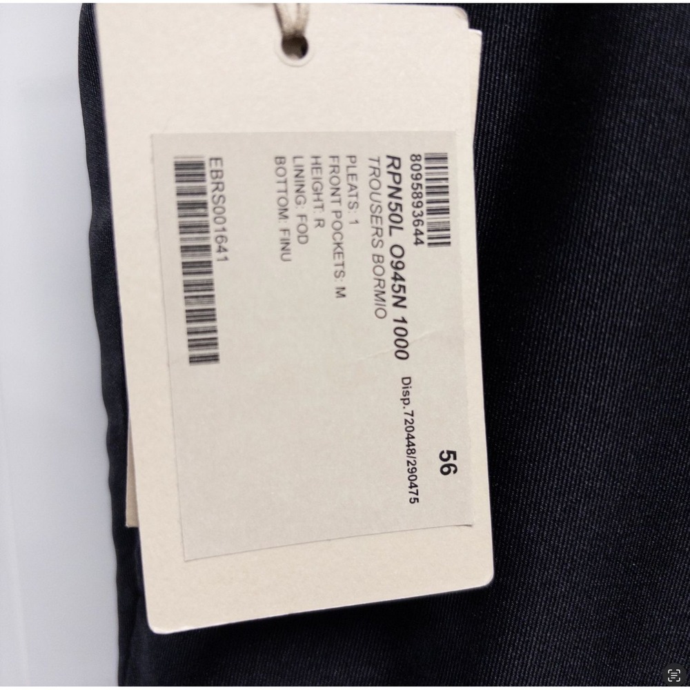 Brioni‎ Silk Dress Pants 56 EU 40 US NWT Mr Porter Exclusive Bormio Trousers - Picture 8 of 16